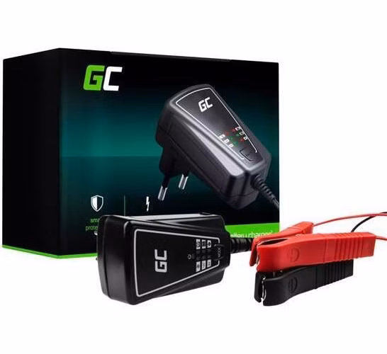 Green Cell Nabíječka baterií pro AGM, gelové a olověné 6V / 12V (1A)