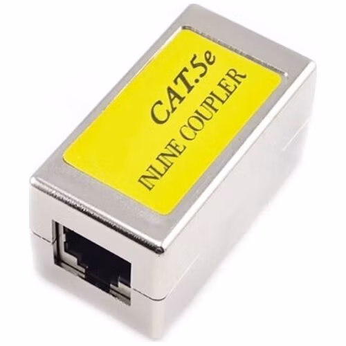 XtendLan Spojka RJ45 rozvodu CAT5E přímá, stíněná