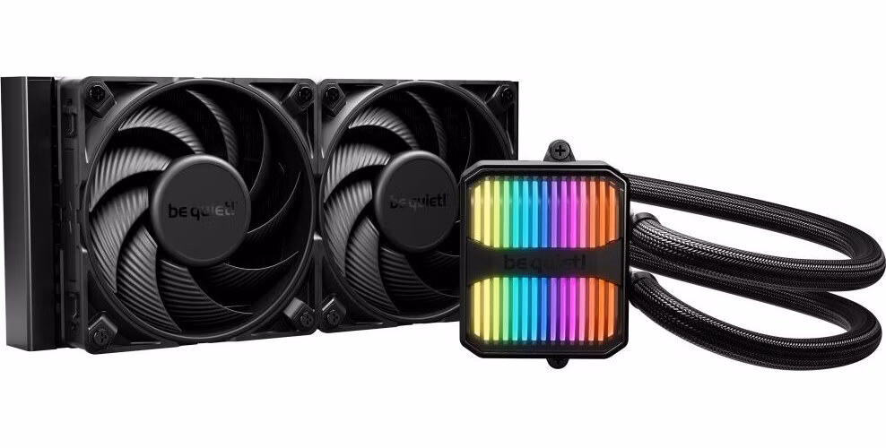 Be quiet! vodní chladič CPU Silent Loop 3 ARGB 240mm / 2x120mm PWM fan / Intel i AMD / černý