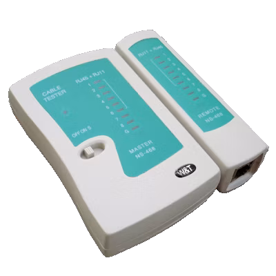 DATACOM Cable Tester LED RJ 45 / RJ 11 / RJ 12