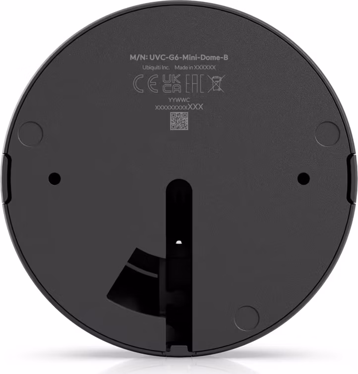 Ubiquiti UVC-G6-Mini-Dome-B - UniFi Enterprise G6 Mini Dome, čierna