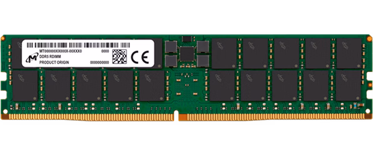 DDR5...32GB 5600 MHz CL46 ECC UDIMM Micron server