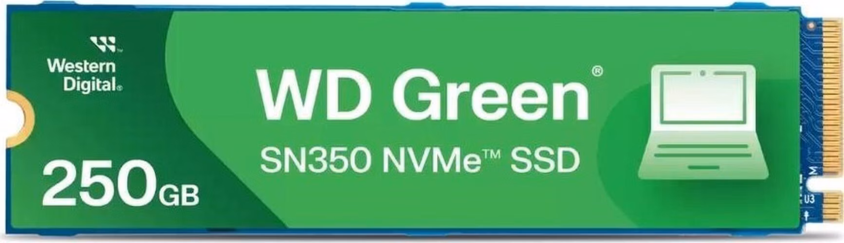 WD GREEN NVMe SSD 240GB PCIe SN350, Gen3 8GB/s, (R:2400/W:900 MB/s)