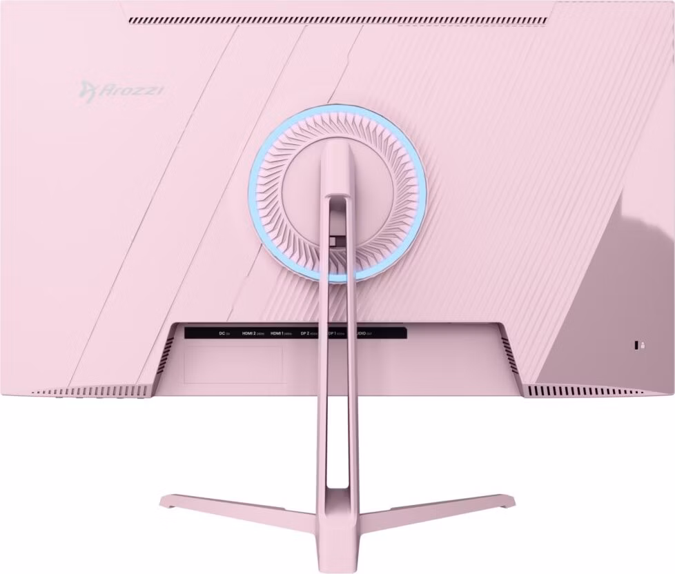 AROZZI NOVA herní monitor 24,5" 25T1K400 Pink/ LED/ IPS/ 1920x1080/ 400Hz/ 1000:1/ 1ms/ 2xHDMI/ 2xDP/ růžový