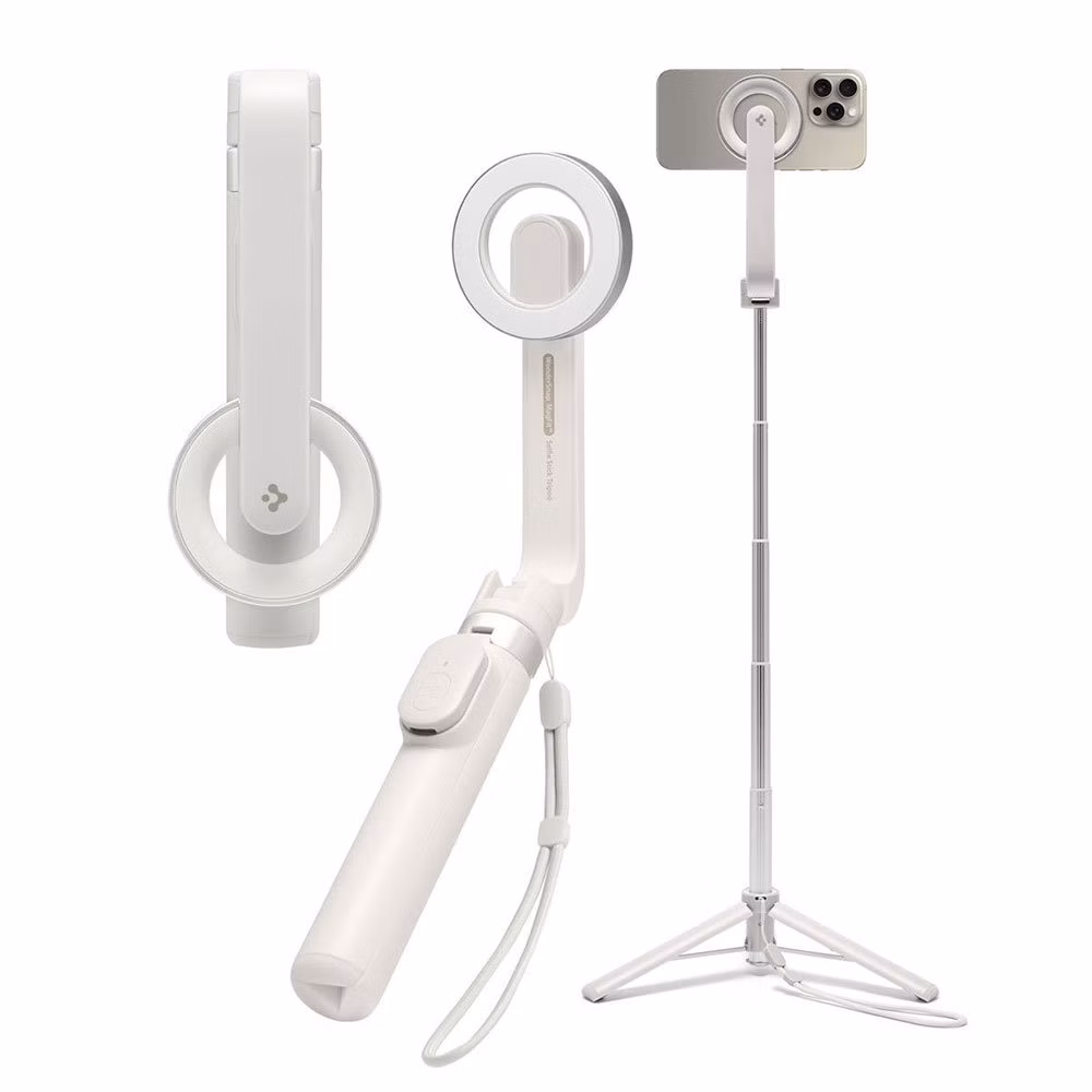 Spigen Selfie Stick Tripod Magsafe - Dune Beige