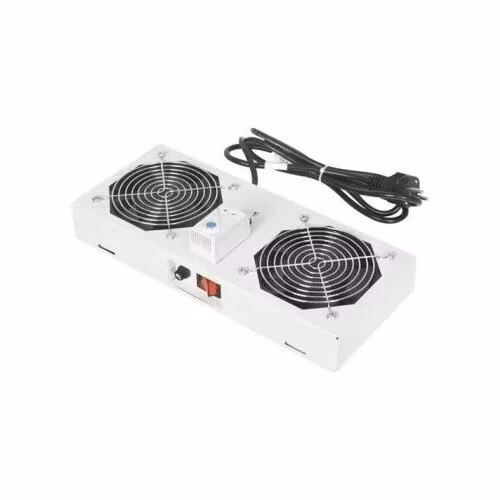 Legrand EVO Ventilacna jednotka stropna pre nastenny rozvadzac, 2x Ventilator. + TERMOSTAT