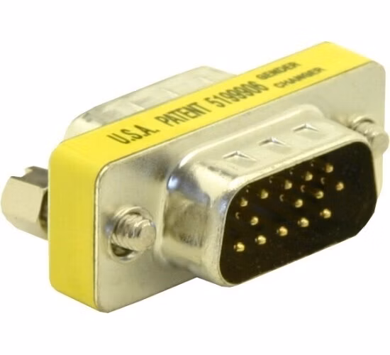 Delock Adaptér DB15 (VGA) samec/samec