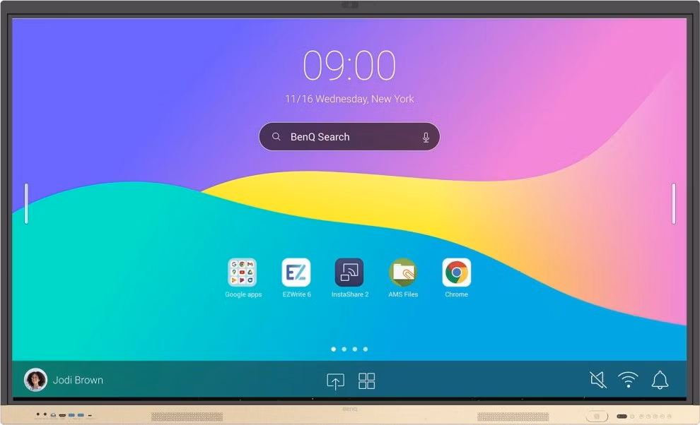 BENQ dotykový panel 98" RE9804FV/ UHD 4K/8GB I 64GB /provoz 18/7/ HDMI/DP/ USB-C/ LAN/Android 13/40 dotykových bodů