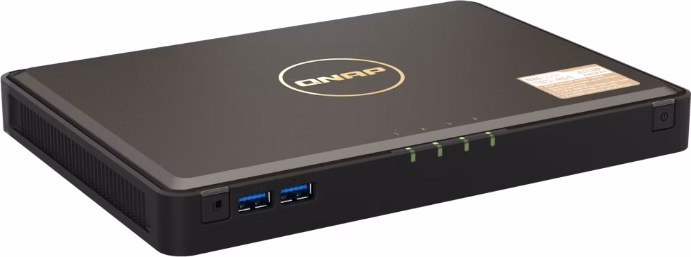 QNAP TBS-464-8G   4x M.2 NVMe slot, 8GB RAM DDR4, 2x 2,5GbE, 5x USB, 2x HDMI 2.0 4K