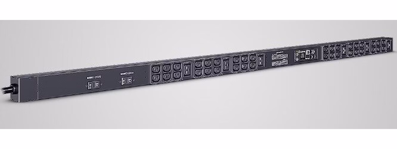 CyberPower PDU monitor, 32A, vstup 1x IEC 60309 32A, výstup 36x IEC C13, 6x IEC C19