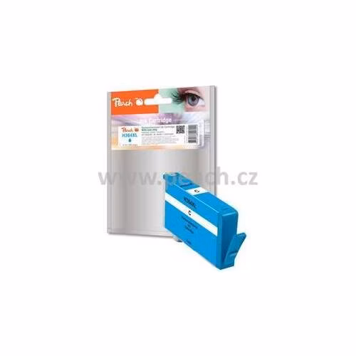 PEACH kompatibilní cartridge HP CB323EE, No.364XL, Cyan, 12 ml