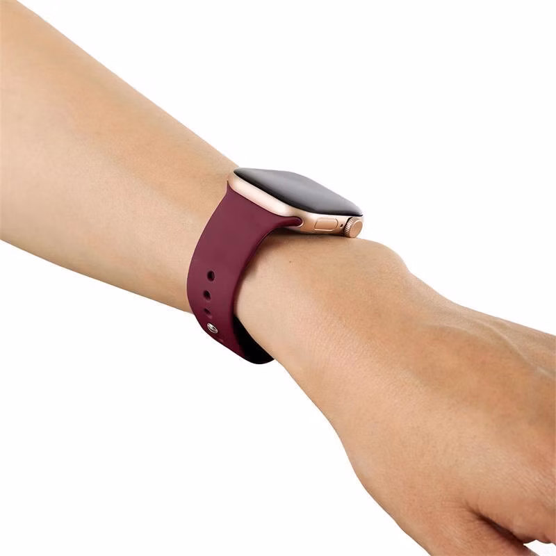 iDeal Silicone Watch Band 38/40/41/42 S-M Fine Wine