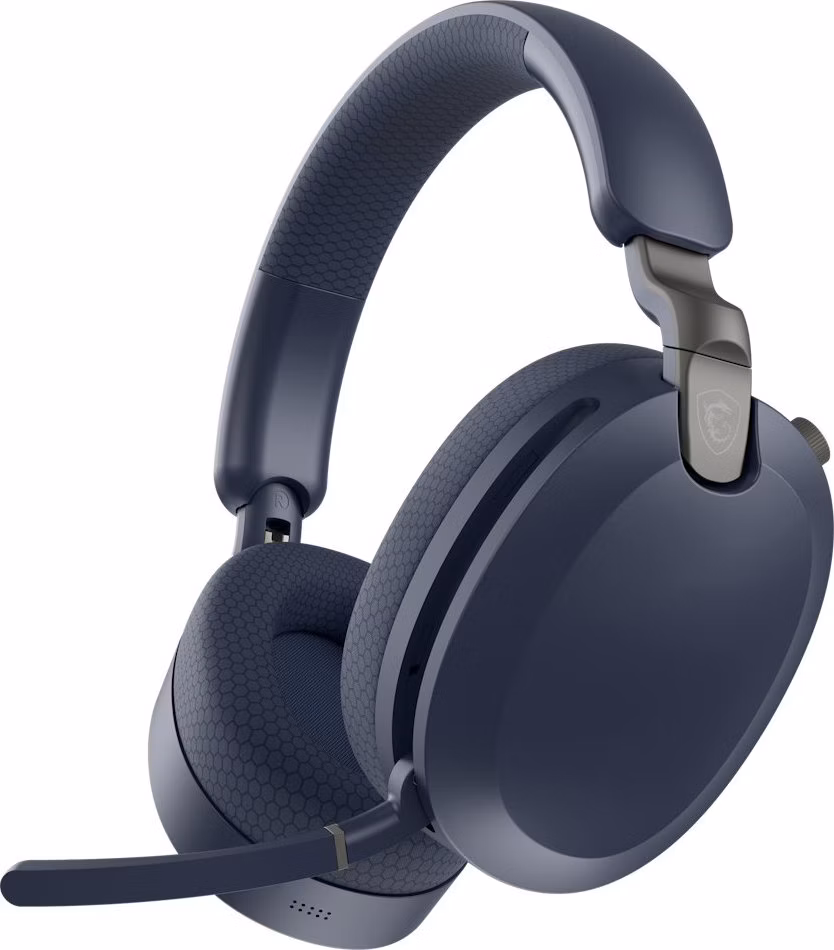 MSI herní headset MAESTRO 500 WIRELESS NAVY/  bezdrátová/ USB-C/ BT5.4
