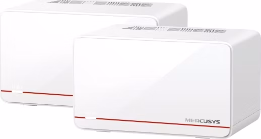 TP-Link Mercusys Halo H37BE(2-pack) WiFi systém, WiFi 7, BE6500, 2x 2,5GWAN/LAN, 1x GWAN/GLAN, 2ks v balení