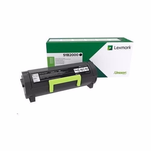 Čierny toner Lexmark pre MS/MX 317,417,517,517,617 z programu Lexmark Return na 2 500 strán