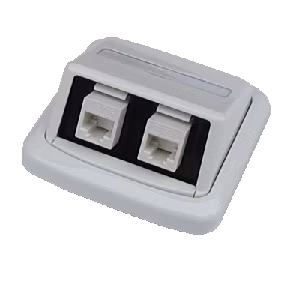 ABB Tango Datová zásuvka UTP CAT5E 2xRJ45 WHkey bílá