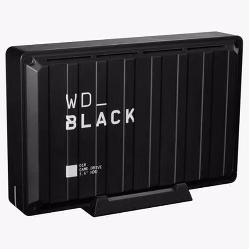 WD BLACK D10 Game Drive 12TB for XBOX, BLACK, 2.5", USB 3.2