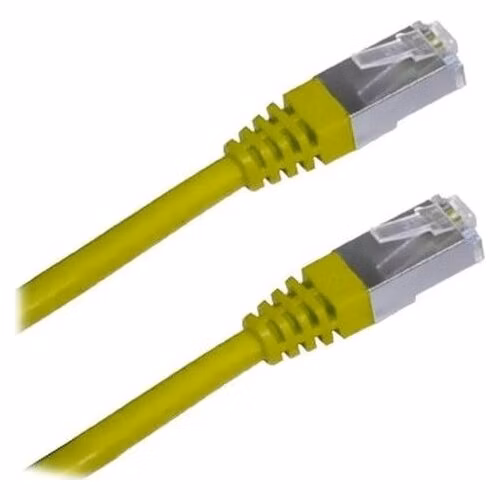 XtendLan Patch kabel Cat6A SFTP LSFRZH 0,5m - žlutý