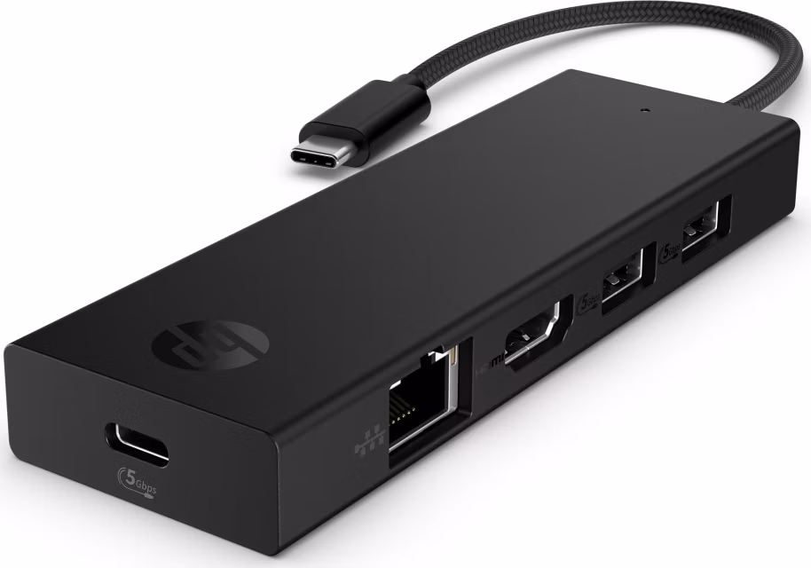 HP Portable USB-C 4K HDMI Hub