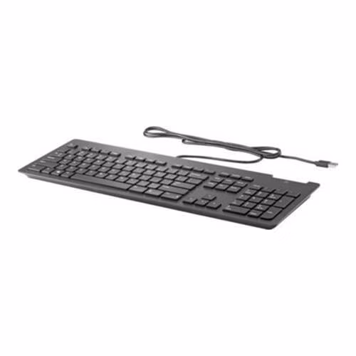 HP klávesnice slim SmartCard USB, černá, CZ v2