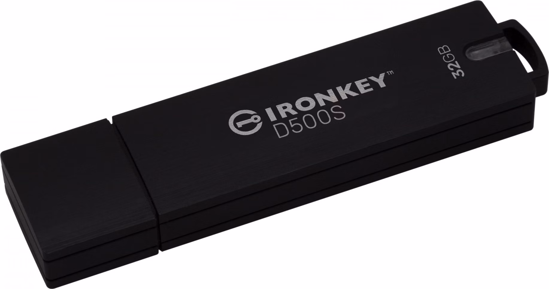Kingston Ironkey D500S/32GB/USB 3.2/USB-A/Čierna