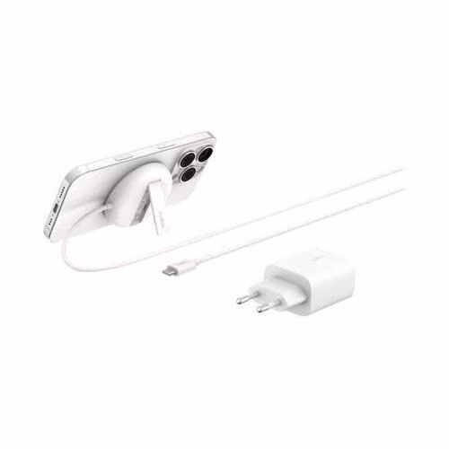 Belkin BOOST CHARGE™ PRO Qi2 15W Magnetická nabíjecí podložka, bílá