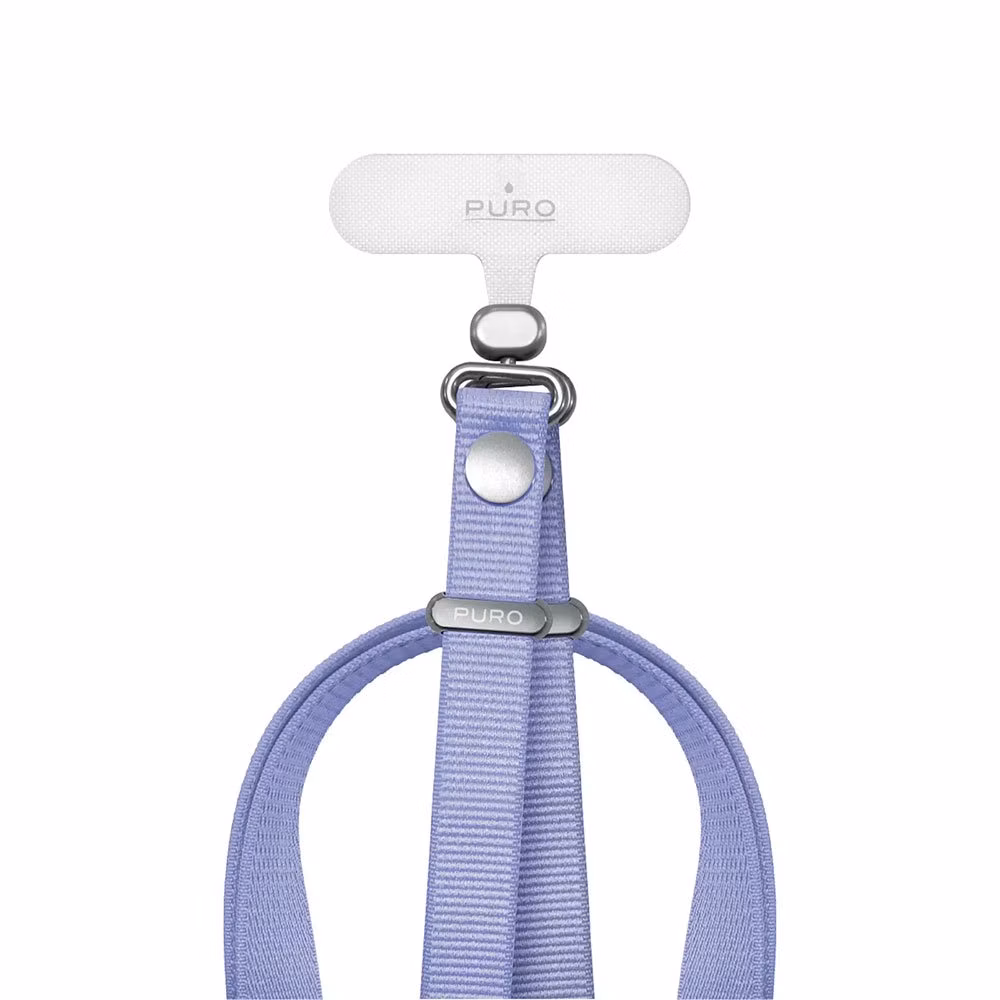 Puro Move Lace Crossbody Strap Dual Attachment System - Lavender Blue