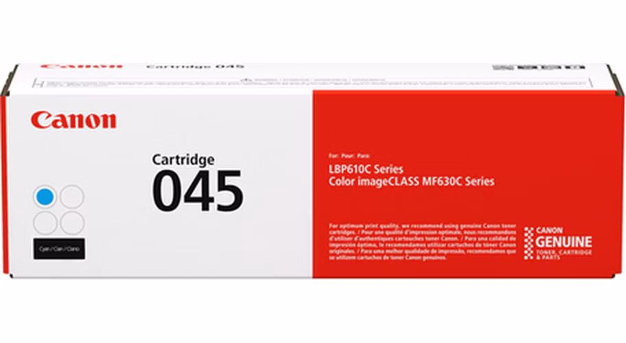 Canon originální toner 045 C azurový, kapacita 1 300 stran
