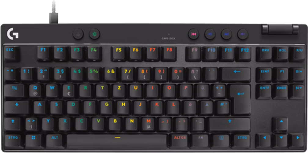 Logitech® PRO X TKL RAPID - BLACK - US INT'L
