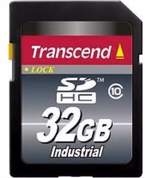 Transcend 32GB SDHC průmyslová paměťová karta, Class 10