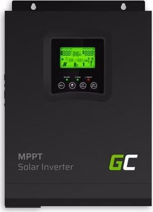 Green Cell - Solární invertor Off Grid Invertor s MPPT solární nabíječkou 12VDC 230VAC 1000VA / 1000W čistá sinusovka