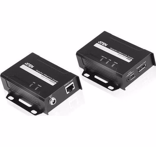 ATEN VE901 DisplayPort Extender do 70m, 4K, HDBaseT-Lite, po 1x RJ45
