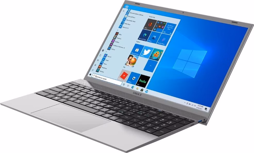 UMAX notebook VisionBook N15R Pro/ 15,6" IPS/ 1920x1080/ N4120/ 4GB/ 128GB SSD/ mini HDMI/ 2x USB 3.0/ W10 Pro/ šedý
