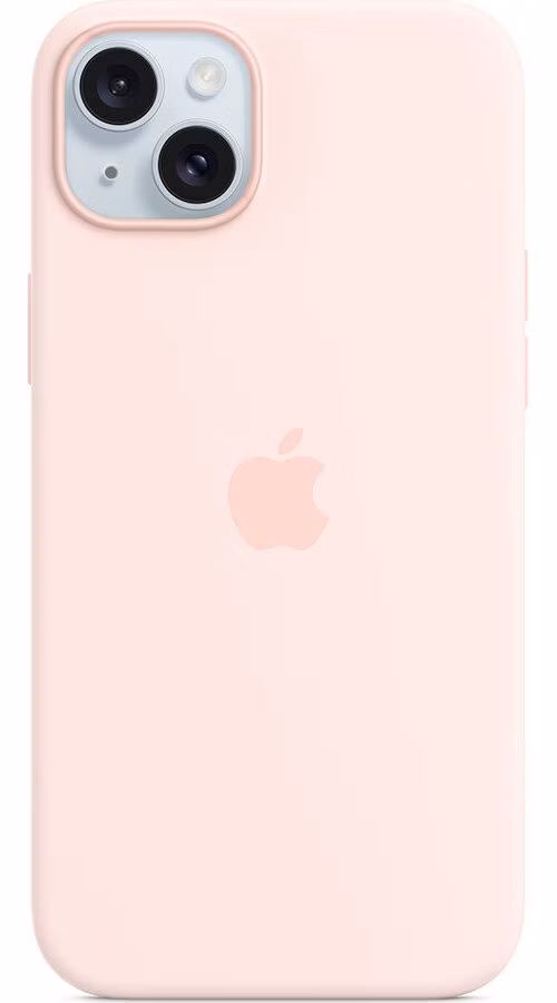 iPhone 15 Plus Silicone Case with MagSafe - Light Pink *Poškodený obal*