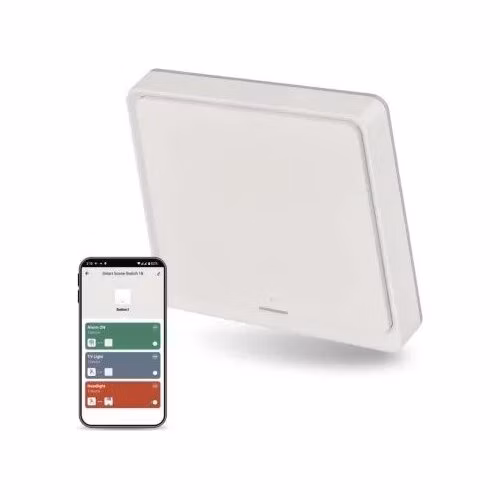 EMOS GoSmart Prenosný ovládač scén IP-2001ZW, ZigBee 3.0, 1-tlačidlový