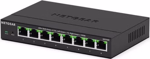 Netgear 8-Port 2.5G Multi-Gigabit Ethernet Unmanaged Switch - MS308