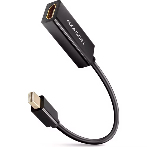 AXAGON RVDM-HI14N, Mini DisplayPort -> HDMI 1.4 redukcia / adaptér, 4K/30Hz