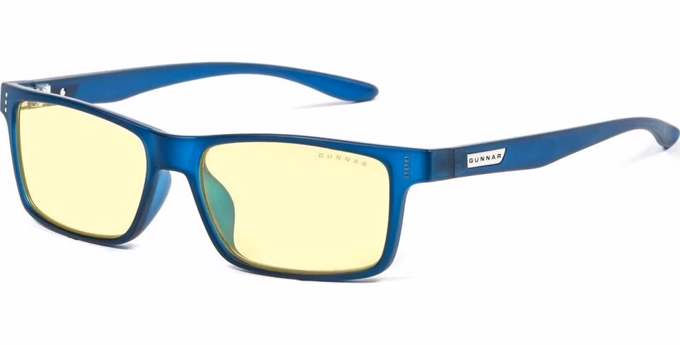 GUNNAR kancelářske/herní brýle CRUZ 12+ NAVY jantarová skla BLF 65 GUNNAR focus