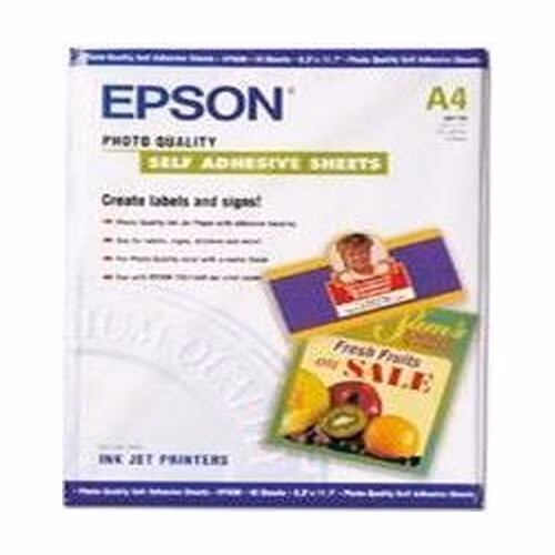 EPSON A4,Photo Quality Inkjet P. samolepiaci (10ks)