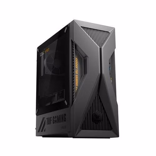 ASUS TUF T500 mini Tower - Core 5 210H/16GB/1TB SSD/RTX 3050 6GB/330W/3y PUR/Bez OS/černá