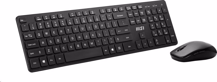 MSI set klávesnice a myši COMBO PRO, bezdrátová, CZ/SK lokalizace