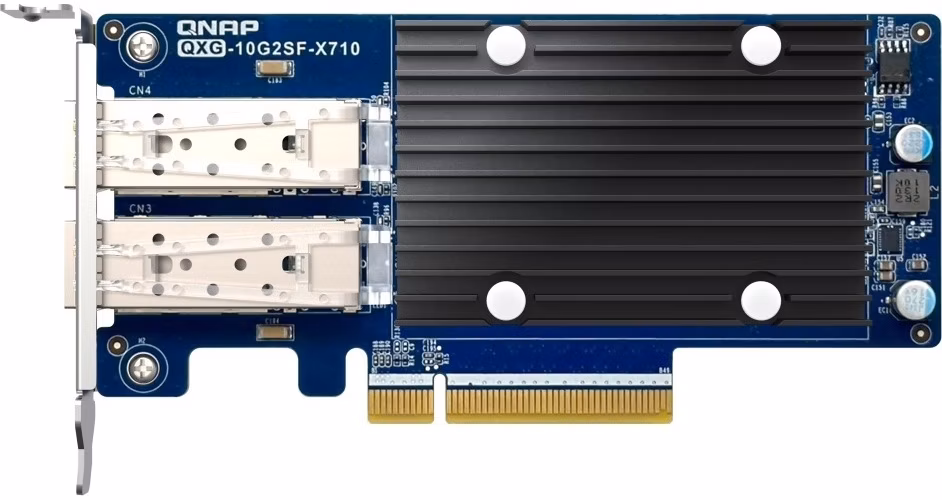 QNAP QXG-10G2SF-X710 rozšiřující karta 2x 10Gb SFP+ pro PC i NAS