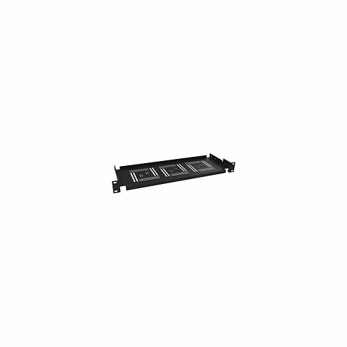Polica 19" 150mm ukladacie plato BK úchyt vpredu