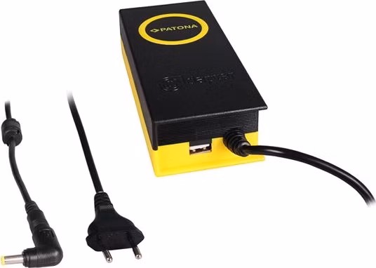 PATONA napájecí adaptér k ntb/ 19V/4,7A 90W/ konektor 5,5x3mm/ + výstup USB/ délka kabelu 2,4 m