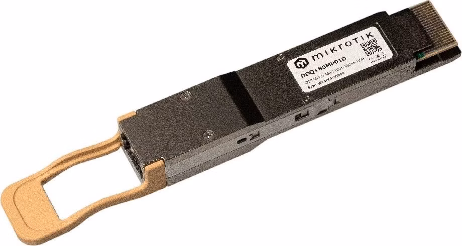 MikroTik DDQ+85MP01D QSFP-DD optický modul, 100m, MM, 400Gbps