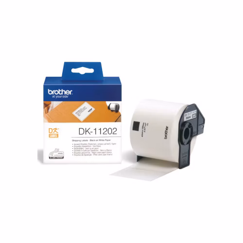 BROTHER papírové štítky DK-11202/ QL/ poštovní štítky/ 300ks/ 62 x 100mm