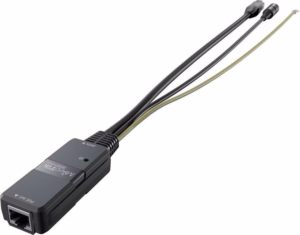 MikroTik Ethernetová gigabitová přepěťová ochrana GESP+POE-IN