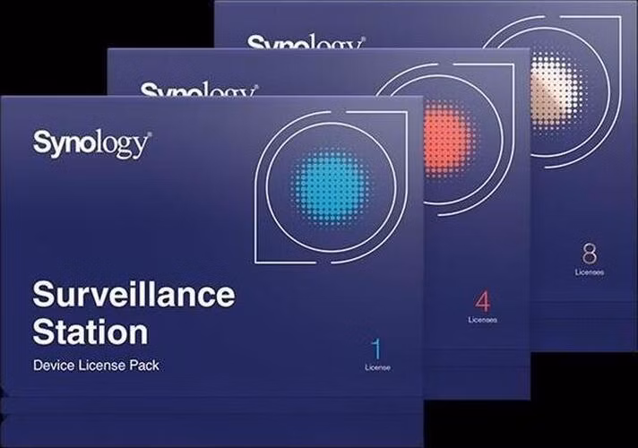 Synology Camera License Pack x 4pack - virtuální