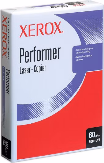 XEROX Performer papier A4 pre tlačiarne,  80gm - 1 balík po 500 listov