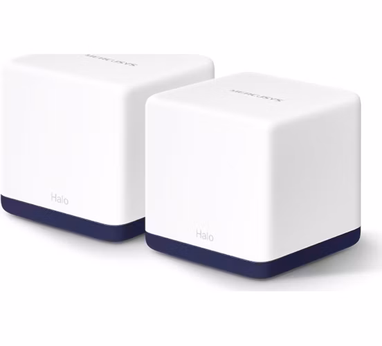 AC1900 Whole Home Mesh Wi-Fi System SPEED: 600 Mbps at 2.4 GHz + 1300 Mbps at 5 GHz SPEC: 3× Internal Antennas, 3× Gigab